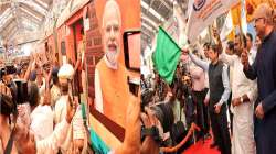 A special train ran for Kashi Tamil Sangamam celebration.