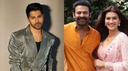 Varun Dhawan, Kriti Sanon, Prabhas