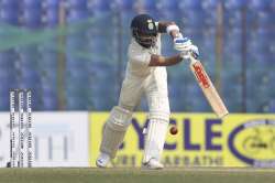 Virat Kohli in action during 1st Test vs Bangladesh