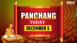 Aaj ka Panchang 5 December 2022