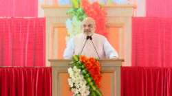 Karnataka: Amit Shah addresses a public meeting in Mandya