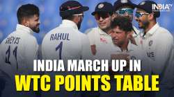 India gain in WTC 2023 Points table