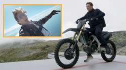 Tom cruise shares video performing stunts in the film Mission Impossible 7.