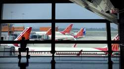 Air India planes parked at Indira Gandhi International Airport in New Delhi