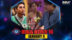 Bigg Boss 16 January 4 