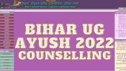 Bihar UG AYUSH 2022: Counselling process starts today; know all important DETAILS 