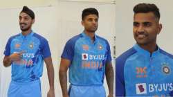 Team India Players pose for pictures ahead of Sri Lanka series