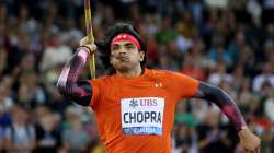 Neeraj Chopra in action