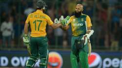 AB de Villiers and Hashim Amla