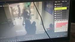 The video showed the constables fighting the robbers, displaying an act of immense bravery. 