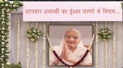 PM Modi mother prayer meeting, PM Modi mother death, heeraben modi besnu, heeraben prayer meet, pray