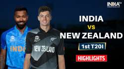 IND vs NZ Highlights