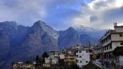 Uttarakhand town Joshimath which is sinking gradually