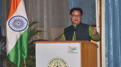 Union Law and Justice Minister Kiren Rijiju