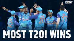 Most T20I Wins