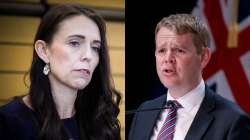 Jacinda Ardern (left) and Chris Hipkins (right)