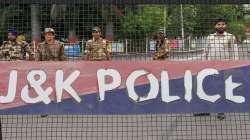 Police have been carrying out a drive against the use of drugs in Kashmir