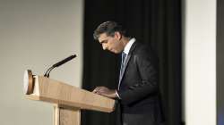 Britain's Prime Minister Rishi Sunak 