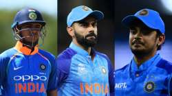 Virat Kohli, Shubman Gill, Ishan Kishan