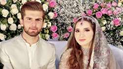 Shaheen Afridi and Ansha Afridi