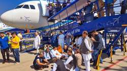 Congress leaders stage protest dharna at IGI Airport after party leader Pawan Khera was allegedly deboarded from plane owing to an FIR against him in New Delhi. Pawan Khera statement, Pawan Khera tweet, Pawan Khera congress, Pawan Khera news, Pawan Khera contro