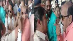 BJP MLA allegedly assaults a woman police officer