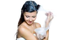 A two-ingredient hair mask by Ayurveda for shiny, soft hair 