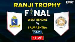 WB vs SAU Ranji Trophy Final