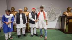 Photos of one of accused with SP chief Akhilesh Yadav goes viral