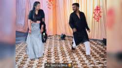 Bride and groom’s friends surprise dance performance