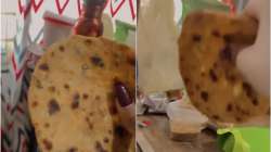 Unbreakable paratha served at hostel