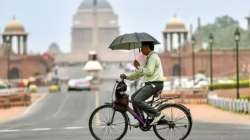 Delhi's maximum temperature