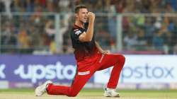 Josh Hazlewood in action