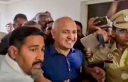 Former Delhi Deputy Chief Minister Manish Sisodia