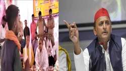 Akhilesh Yadav targeted the government over the scribe's arrest.