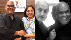 Neena Gupta, Satish Kaushik, Anupam Kher 