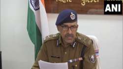 Bihar Police ADG Jitendra Singh Gangwar during a press conference.