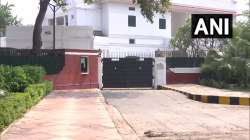 Barricades removed from outside the residence of British High Commissioner Alex Ellis in New Delhi
