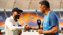 Virat Kohli and Rahul Dravid