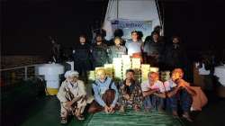 Huge amount of drugs seized from Iranian boat