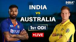 IND vs AUS, 1st ODI - Live Blog