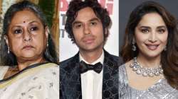 Jaya Bachchan, Kunal Nayyar, Madhuri Dixit