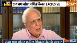 Rajya Sabha MP Kapil Sibal speaks on India TV