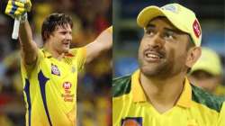 Shane Watson, MS Dhoni