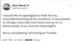 Interesting conversation on Twitter by Musk and ex-Twitter employee