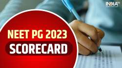 NEET PG 2023, NEET PG 2023 scorecard, NEET PG 2023 scorecard release date, Neet pg scorecard, neet