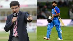 Sourav Ganguly and Rishabh Pant