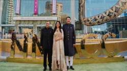 Ambani family at the launch event