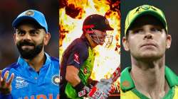 Virat Kohli, David Warner, Steve Smith