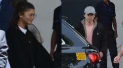 Zendaya and Tom Holland in Mumbai